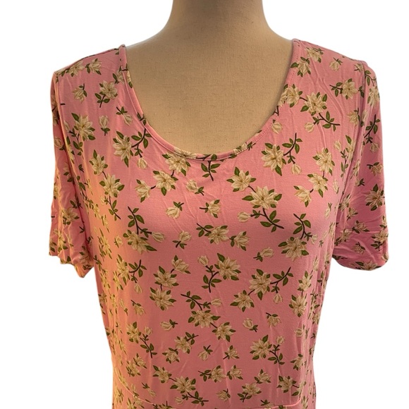 DRAPER JAMES Tammy T Shirt Dress Pink Magnolia - Picture 4 of 16